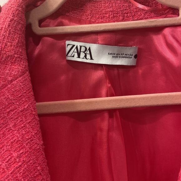 Hot pink Tweed Blazer Size XS - Picture 5 of 5